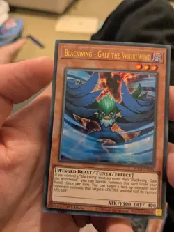 Blackwing - Gale the Whirlwind | BLCR-EN056 | Ultra Rare | 1st Edition | YuGiOh - Image 1
