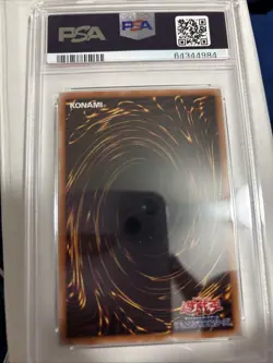 2001 YU-GI-OH! JPN PREMIUM PACK 4 #P402 DARK MAGICIAN PSA 9 - Image 2