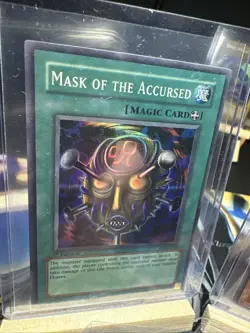 Yugioh LON-019 / LON-006 Mask Of The Accursed & Revival Jam MINTY! 1st Edition - Image 2