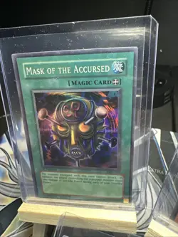 Yugioh LON-019 / LON-006 Mask Of The Accursed & Revival Jam MINTY! 1st Edition - Image 3