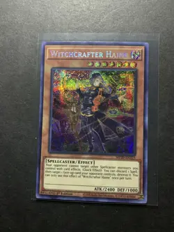 Yugioh - Witchcrafter Haine (Secret Rare) (1st Edition) - MP20-EN223 (P) - Image 1