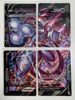 Mewtwo V-UNION [Set of 4] - SWSH: Sword & Shield Promo Cards (SWSD) NM Holofoil - Image 1