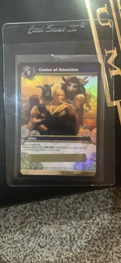 World of Warcraft TCG Loot Card Unscratched Center of Attention Unscratched - Image 1
