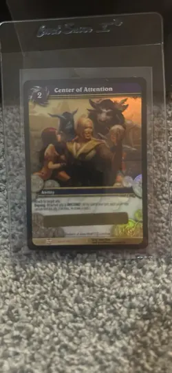World of Warcraft TCG Loot Card Unscratched Center of Attention Unscratched - Image 2