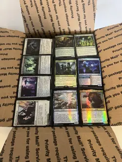 Magic The Gathering Huge Bulk Card Lot. Over 4,000 Cards, All Foils! - Image 1