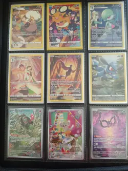 Pokemon TCG Personal Collection Binder, Full Arts, EX, VMAX, Art Rare Cards - Image 4