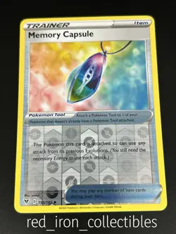 Memory Capsule 155/185 Reverse Holo Uncommon Trainer Vivid Voltage Pokemon Card - Image 1