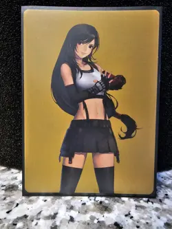 Final Fantasy MTG - Tifa, Martial Artist Art Card (Near Mint) - Image 2