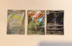 Pokemon TCG Black Bolt/White Flare Promo Cards. #212, #208, #211. English. NM - Image 1