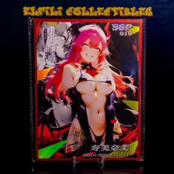 Minami Kotobuki A5 Premium Waifu Trading Card Oversized Board Acrylic Glitter - Image 1