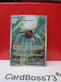 Ninjask 137/132 Pokemon Card Illustration Rare Mega Evolutions - Image 1