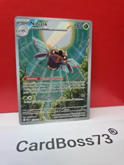 Ninjask 137/132 Pokemon Card Illustration Rare Mega Evolutions - Image 2