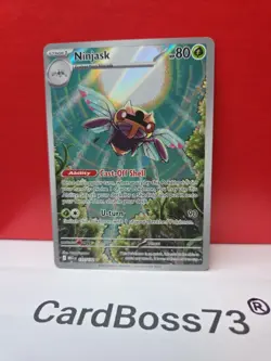 Ninjask 137/132 Pokemon Card Illustration Rare Mega Evolutions - Image 3