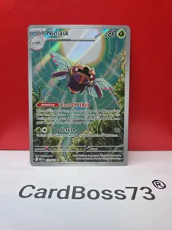 Ninjask 137/132 Pokemon Card Illustration Rare Mega Evolutions - Image 4