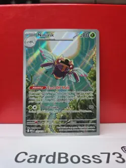 Ninjask 137/132 Pokemon Card Illustration Rare Mega Evolutions - Image 5
