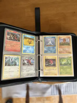 Pokemon Card Binder Collection Lot (Binder Included) 100+ Cards - Image 4