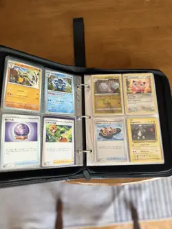 Pokemon Card Binder Collection Lot (Binder Included) 100+ Cards - Image 5
