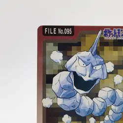 Pokemon Cards Bandai Carddass Onix File No.095 1997 EX Japanese g78 - Image 2
