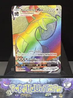 Pokemon Card Salamence VMAX 194/189 Secret Rare Darkness Ablaze Near Mint - Image 1