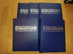 Lot 5 Ultra Pro portfolio 180 Bleu carte Album Classeur A4 card farde Binder - Image 1