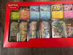 Pokemon TCG Prismatic Evolutions Costco 8 Mini-Tin Bundle w/ Promo Cards - Image 5