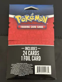 2024 Pokemon Trading Cards Game Mystery Packs 25 Cards 1 Foil - Brand New/Sealed - Image 2