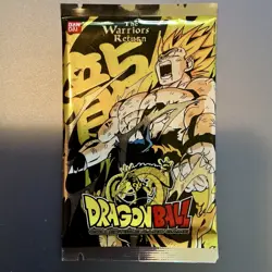 SEALED PACKAGE Dragon Ball Z Collectible Card Game Warriors Return Booster Pack - Image 3