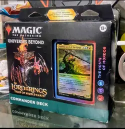 New Magic the Gathering Lord of the Rings The Hosts of Mordor Commander Deck - Image 1