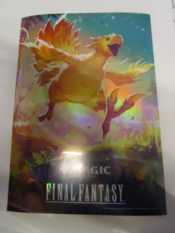MTG Final Fantasy Chocobo 18 x 24 FOIL Poster and 5x7 mini Poster LOT ! - Image 2