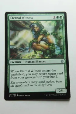 MTG Eternal Witness x1- -Commander Anthology-Lightly Played - Image 1