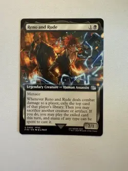 Reno and Rude (Extended Art) - MTG FINAL FANTASY (FIN) #450 - Image 1