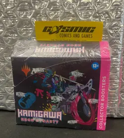 MAGIC THE GATHERING: KAMIGAWA: NEON DYNASTY COLLECTOR BOOSTERS BOX SEALED - Image 1