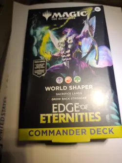 Magic the Gathering - Edge of Eternities World Shaper Commander Deck - Sealed - Image 1