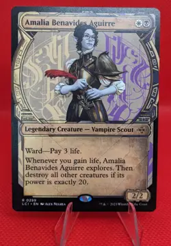 MTG Amalia, Benavides Aquirre Showcase 299 Lost Caverns of Ixalan Magic - Image 1