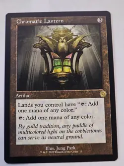 MTG - Chromatic Lantern RETRO FRAME - Brother's War Artifacts - Image 1