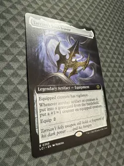 MTG Tarrian’s Soulcleaver #0389 Ext. Art Rare The Lost Caverns of Ixalan (LCI) - Image 3