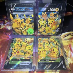 Pokemon TCG Pikachu V-Union [Set of 4] SWSH: Sword & Shield Promo Cards Holo - Image 1