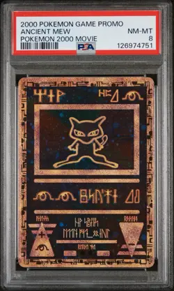 Pokemon PSA 8 NM-MT Ancient Mew Movie 2000 Promo - Image 1