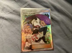 Pokemon TCG Jessie and James Trainer Ultra Rare Full Art 68/68 Hidden Fates - Image 2