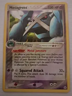 Pokemon - Metagross - 11/101 - EX Hidden Legends - Non-Holo Rare Great Cond. - Image 1