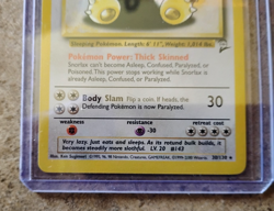 Pokemon TCG Snorlax and Electabuzz Non-Holo Base Set 2 Rare Near Mint! - Image 3