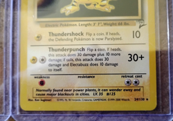 Pokemon TCG Snorlax and Electabuzz Non-Holo Base Set 2 Rare Near Mint! - Image 5