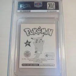 1999 MERLIN POKEMON #180 CHARIZARD PSA 9 - Image 2