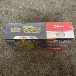 Pokemon Surging Sparks Elite Trainer Box and Booster Bundle Costco, 2-Pack - Image 2