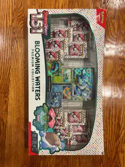 New Pokemon TCG Scarlet and Violet 151 Blooming Waters Premium Collection - Image 2