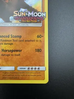 Pokemon Sun & Moon Mudsdale Stamped Promo Guardians Rising Prerelease SM20 - Image 5