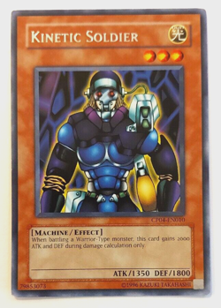 Yugioh Kinetic Soldier - Rare - CP04-EN010 - N/M - Ultd.Ed. - Image 1