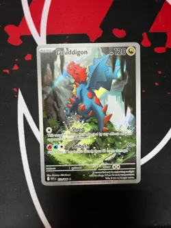 Pokemon TCG White Flare Druddigon Illustration Card 151/086 M/Nm Condition - Image 1