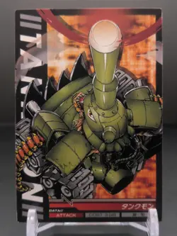 Tankmon #1-037/120 Digimon Jintrix Card Carddass BANDAI 2011 Japan Toei TCG CCG - Image 3