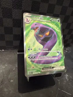 Pokemon Arbok ex 185/165 Ultra Rare Scarlet & Violet 151 NM TCG Card PSA 10 Pot - Image 5